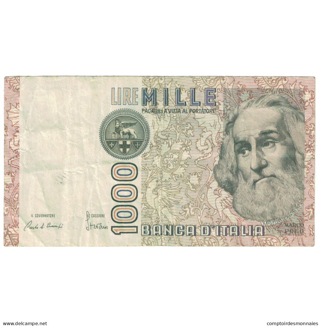 Billet, Italie, 1000 Lire, D.1982, KM:109b, B - 1.000 Lire