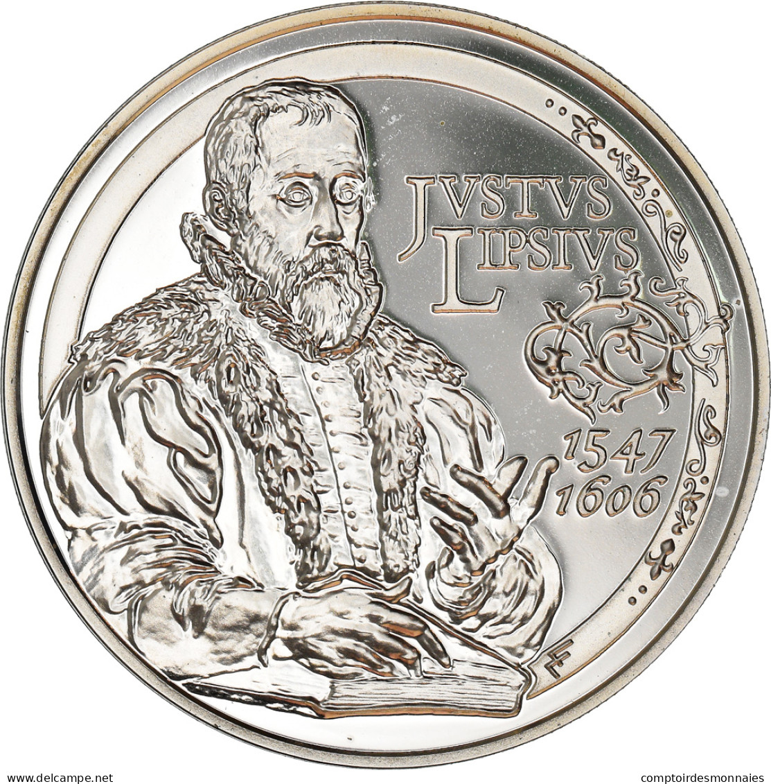Belgique, 10 Euro, Justus Lipsius, 2006, SPL, Argent, KM:255 - België