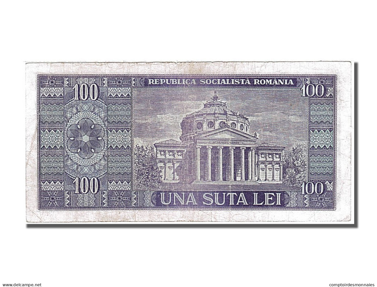 Billet, Roumanie, 100 Lei, 1966, SUP - Rumania