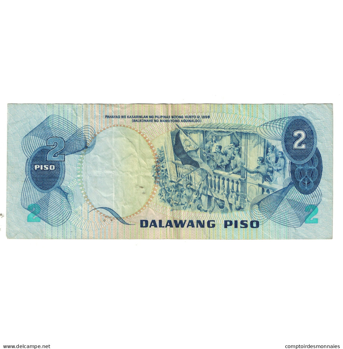 Billet, Philippines, 2 Piso, KM:159a, TTB - Filippine