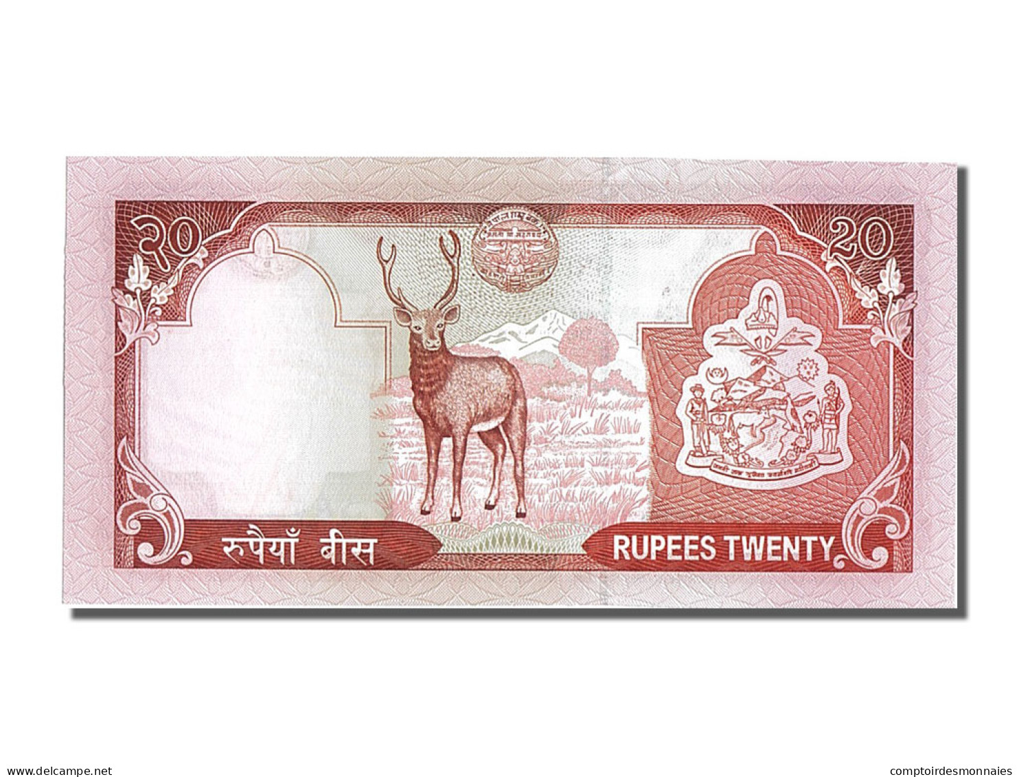 Billet, Népal, 20 Rupees, 2002, NEUF - Népal