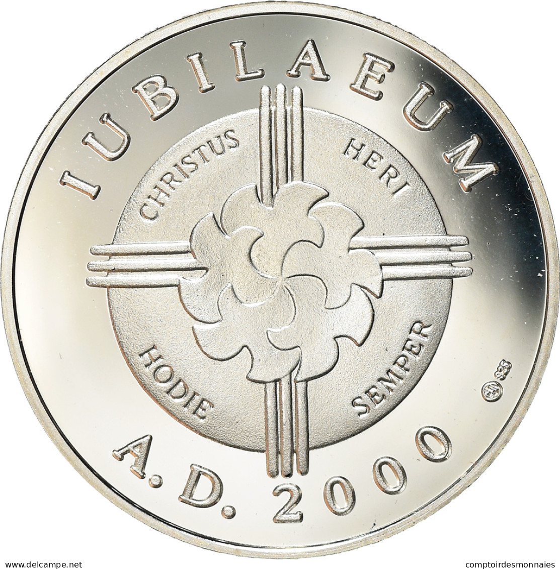 Italie, Médaille, Iubilaeum, Basilica Di San Pietro, Religions & Beliefs, 2000 - Autres & Non Classés