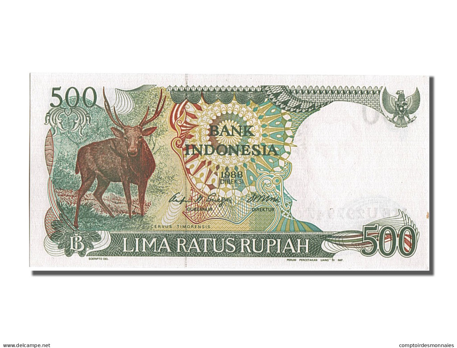 Billet, Indonésie, 500 Rupiah, 1988, NEUF - Indonesië