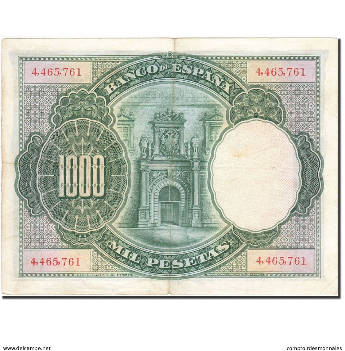 Billet, Espagne, 1000 Pesetas, 1925, 1925-07-01, KM:70c, TTB - 1000 Pesetas