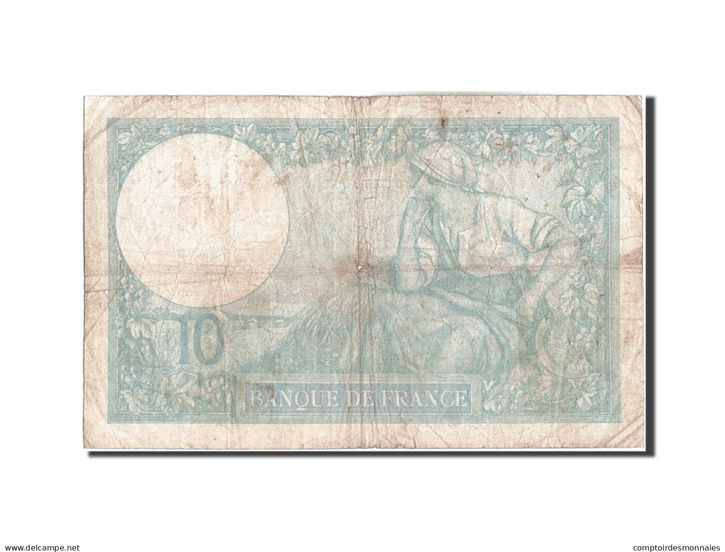 Billet, France, 10 Francs, 10 F 1916-1942 ''Minerve'', 1936, 1936-12-17, TB - 10 F 1916-1942 ''Minerve''