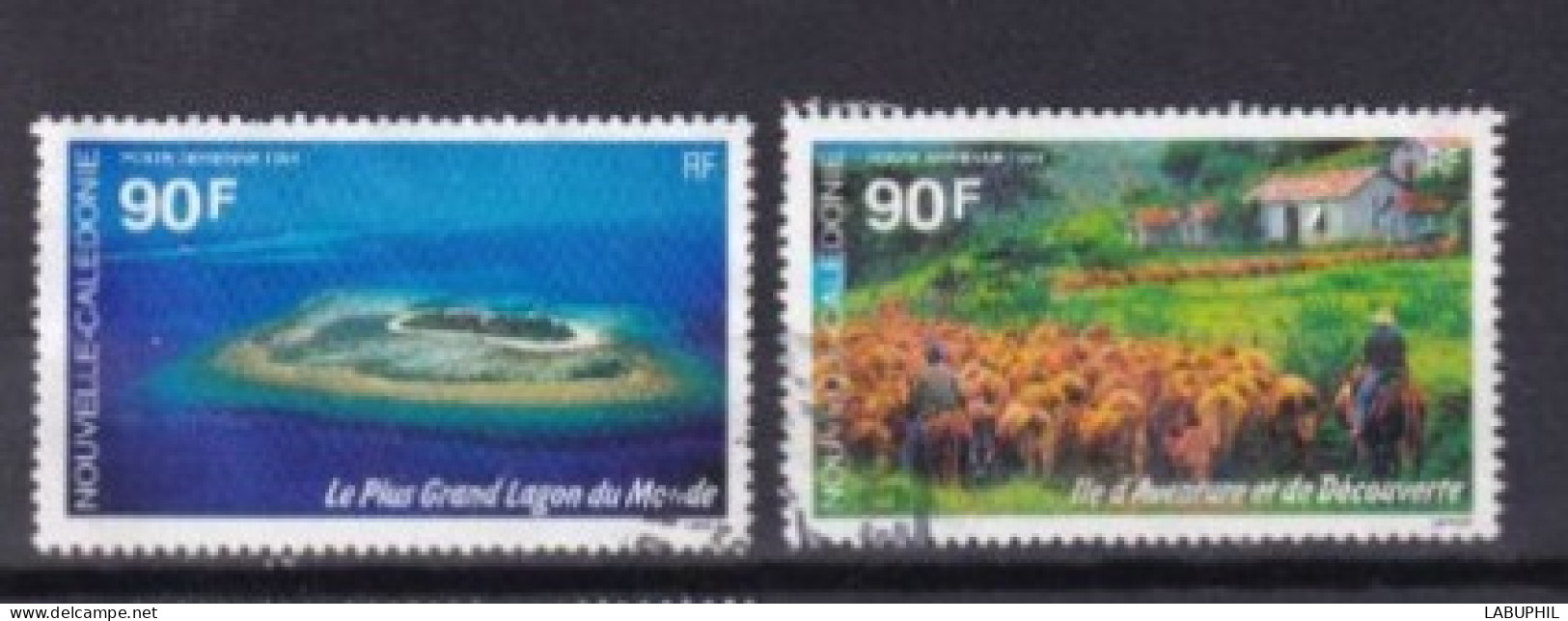 NOUVELLE CALEDONIE Dispersion D'une Collection Oblitéré Used   Poste Aerienne 1994 - Used Stamps