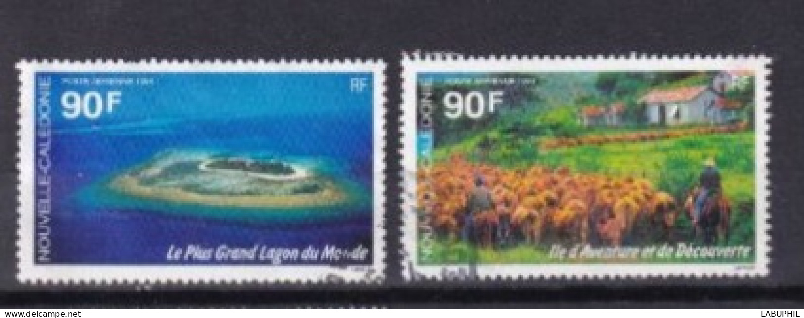 NOUVELLE CALEDONIE Dispersion D'une Collection Oblitéré Used   Poste Aerienne 1994 - Usados