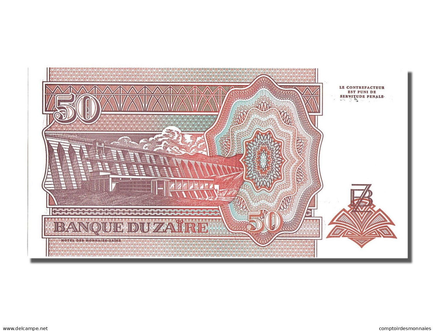 Billet, Zaïre, 50 Nouveaux Zaïres, 1993, 1993-06-24, NEUF - Zaïre