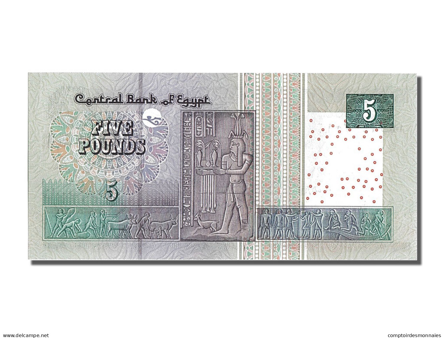 Billet, Égypte, 5 Pounds, 2001, NEUF - Egypte