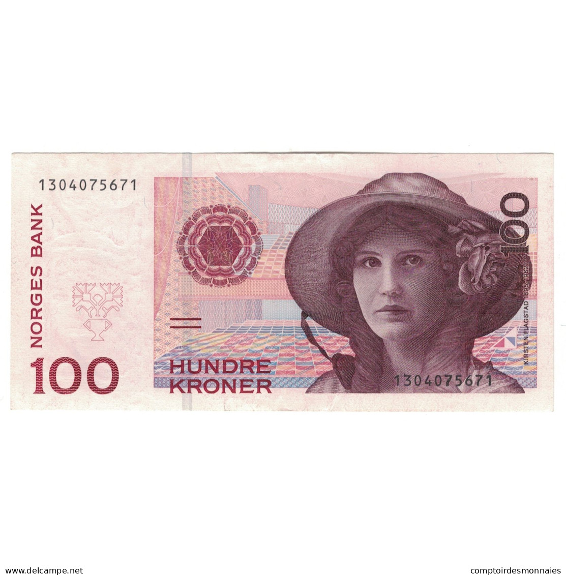 Billet, Norvège, 100 Kroner, 1999, KM:47b, SUP - Norvège