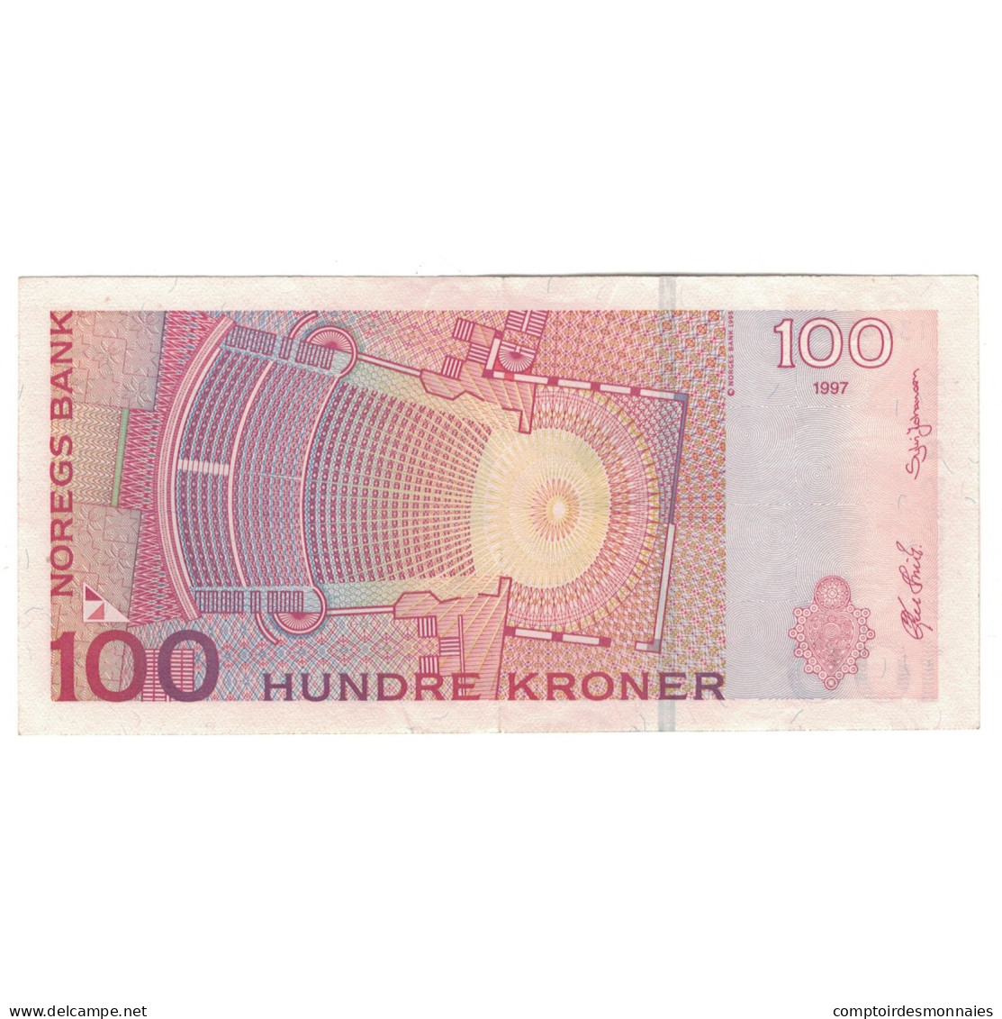 Billet, Norvège, 100 Kroner, 1999, KM:47b, SUP - Noruega