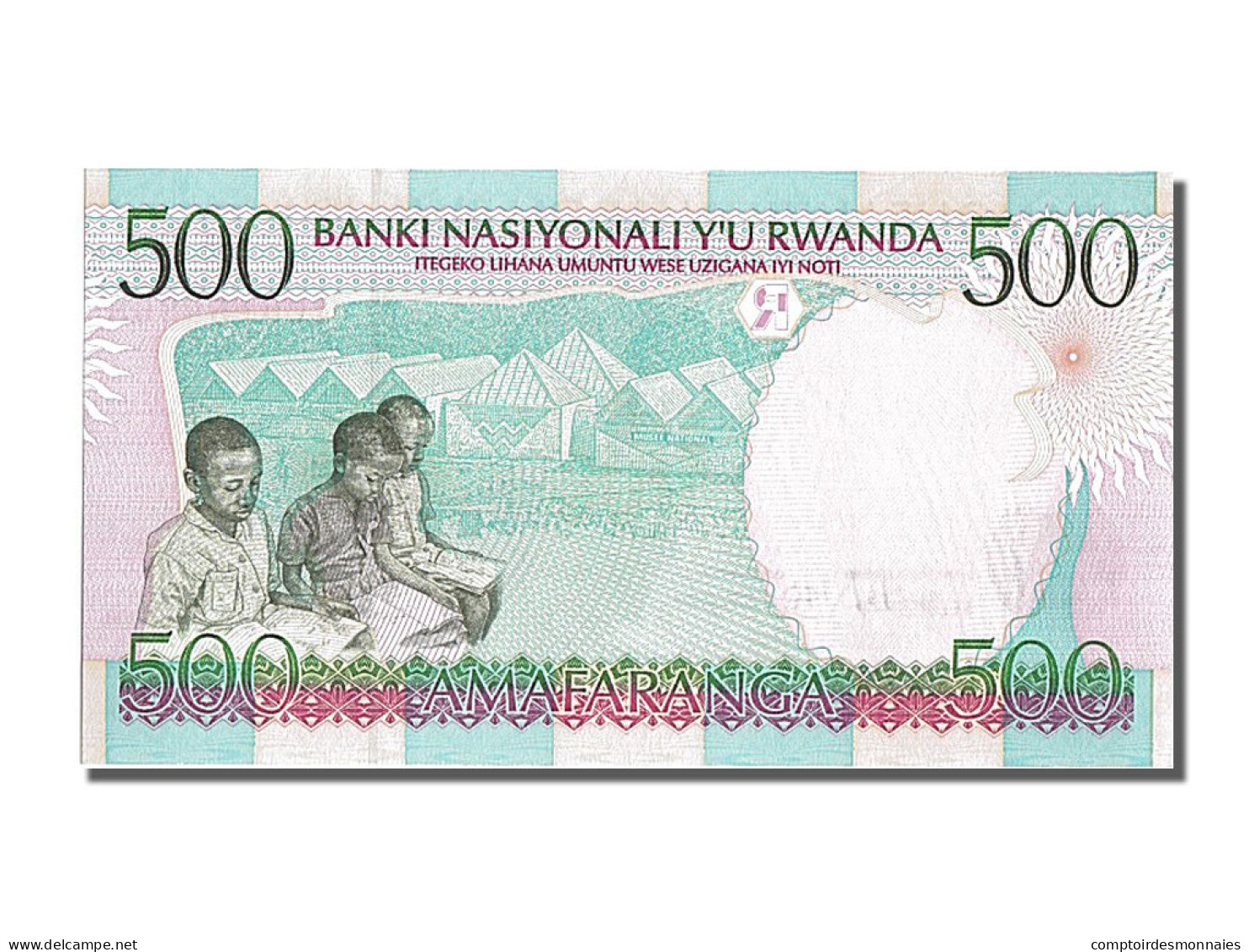 Billet, Rwanda, 500 Francs, 1998, 1998-12-01, NEUF - Ruanda