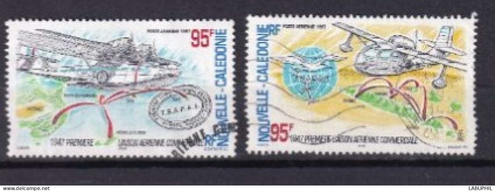 NOUVELLE CALEDONIE Dispersion D'une Collection Oblitéré Used   Poste Aerienne 1997 - Used Stamps