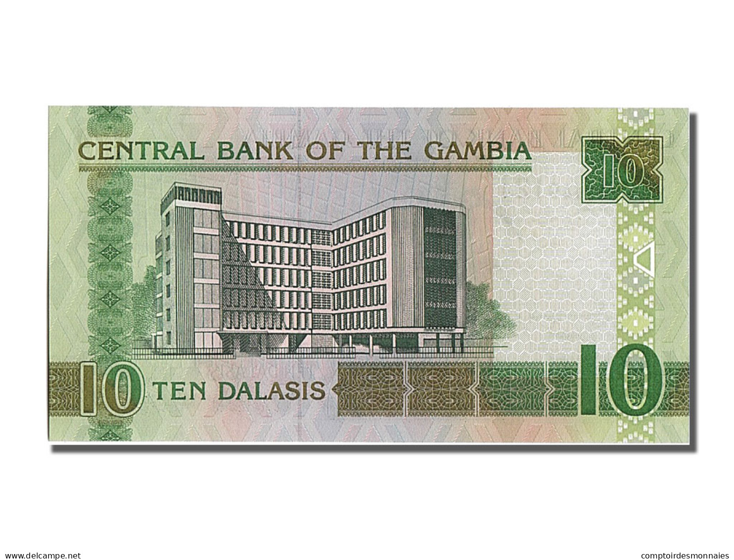 Billet, Gambia, 10 Dalasis, NEUF - Gambia