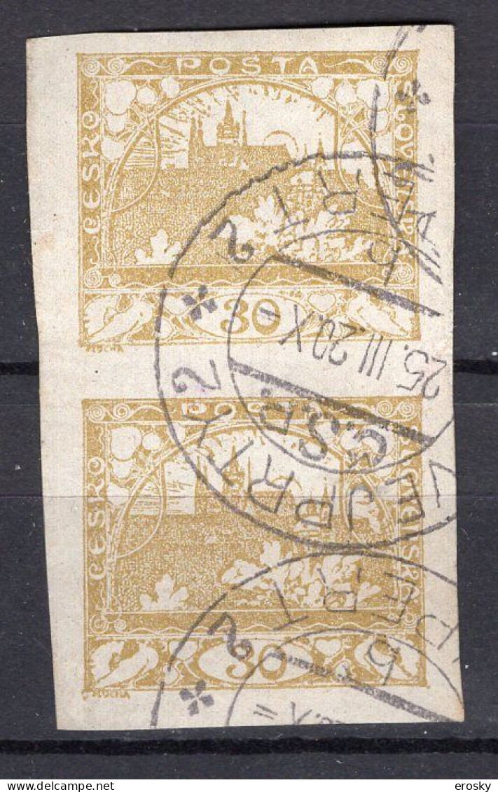 L1794 - TCHECOSLOVAQUIE Yv N°12 - Used Stamps