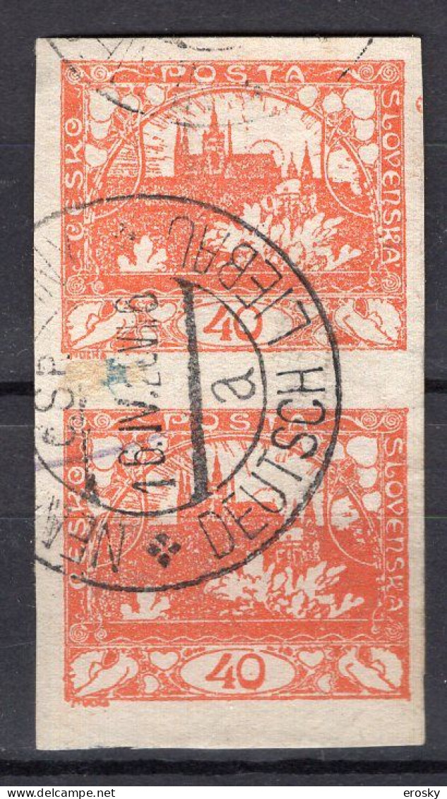 L1797 - TCHECOSLOVAQUIE Yv N°14 - Used Stamps