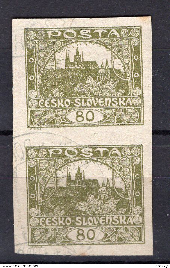 L1804 - TCHECOSLOVAQUIE Yv N°19 - Used Stamps