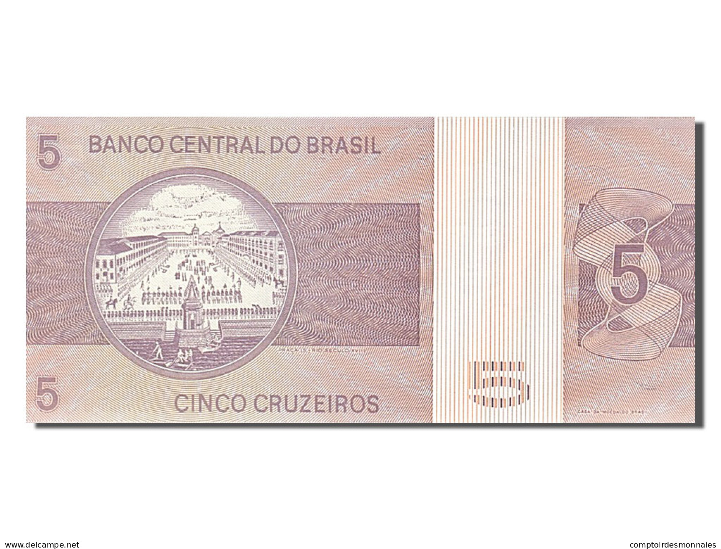 Billet, Brésil, 5 Cruzeiros, 1974, NEUF - Brasil