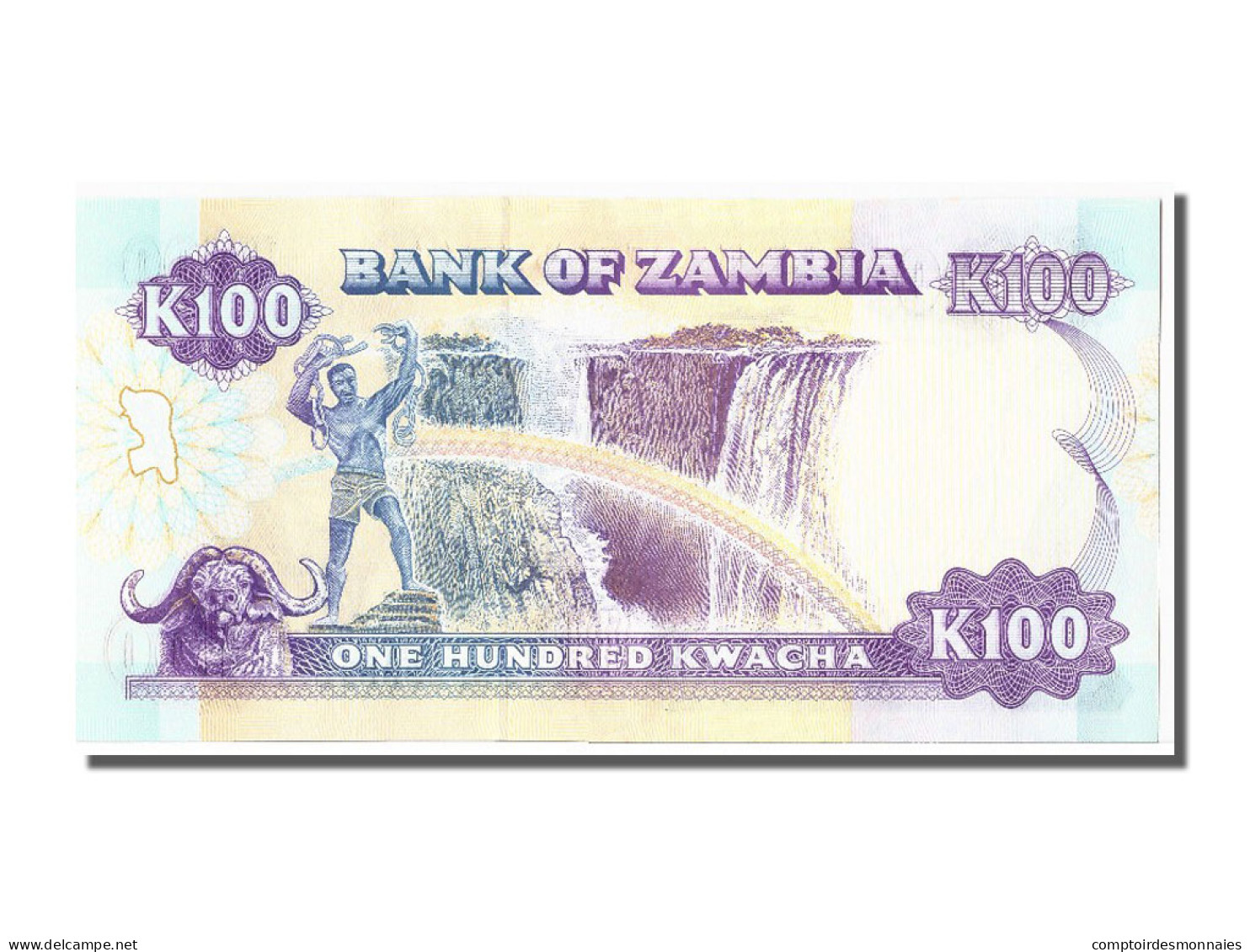 Billet, Zambie, 100 Kwacha, NEUF - Sambia