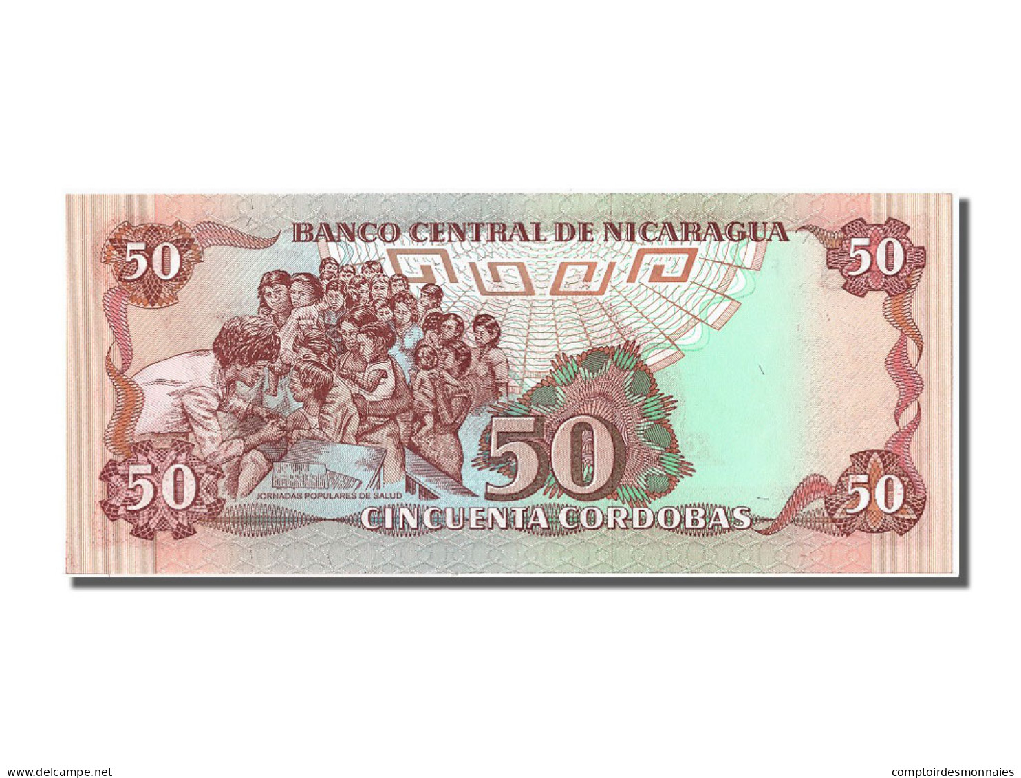 Billet, Nicaragua, 50 Cordobas, 1985, NEUF - Nicaragua