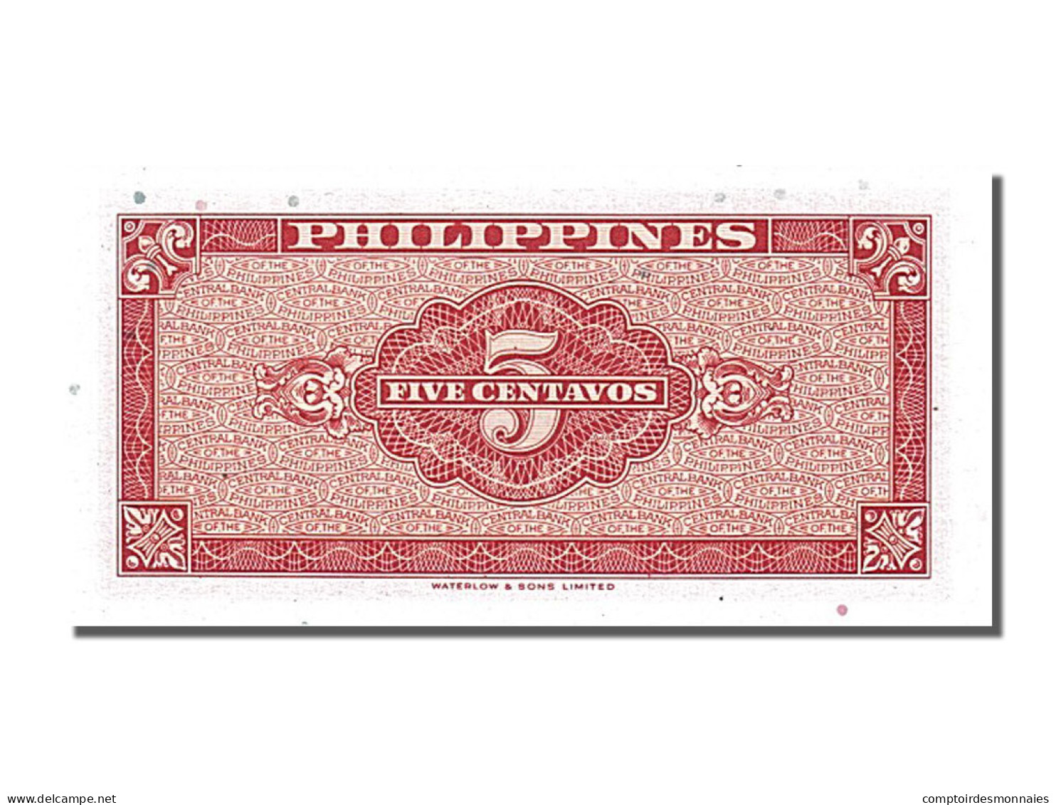 Billet, Philippines, 5 Centavos, NEUF - Philippines