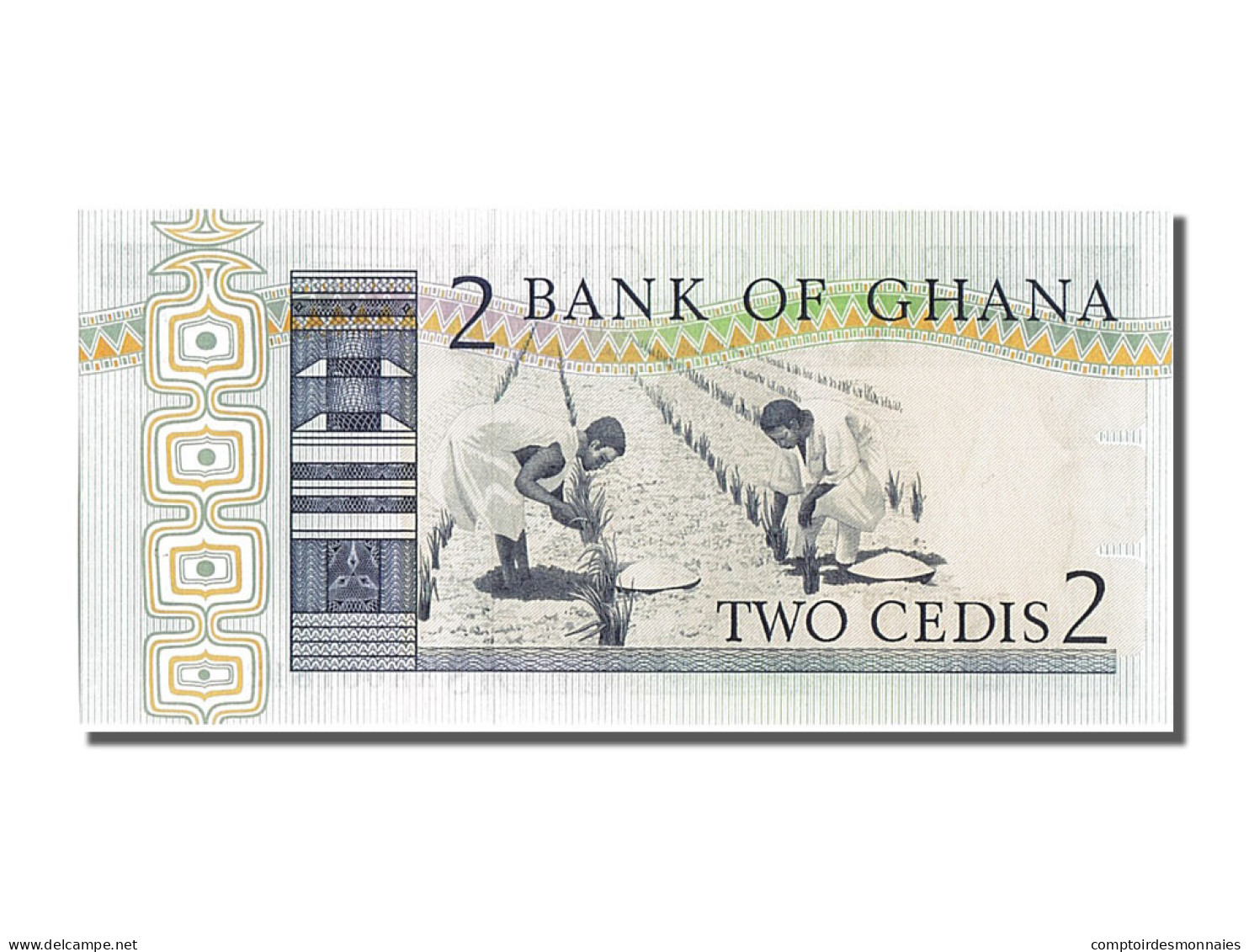 Billet, Ghana, 2 Cedis, 1979, 1979-02-07, NEUF - Ghana