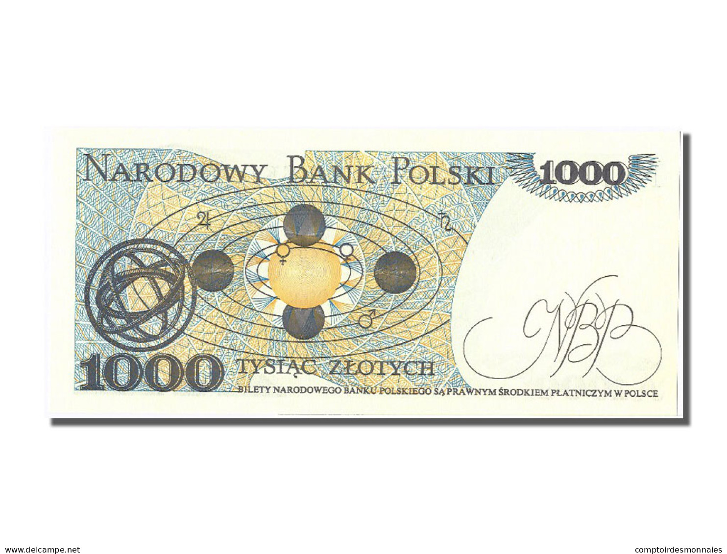 Billet, Pologne, 1000 Zlotych, 1982, 1982-06-01, NEUF - Poland