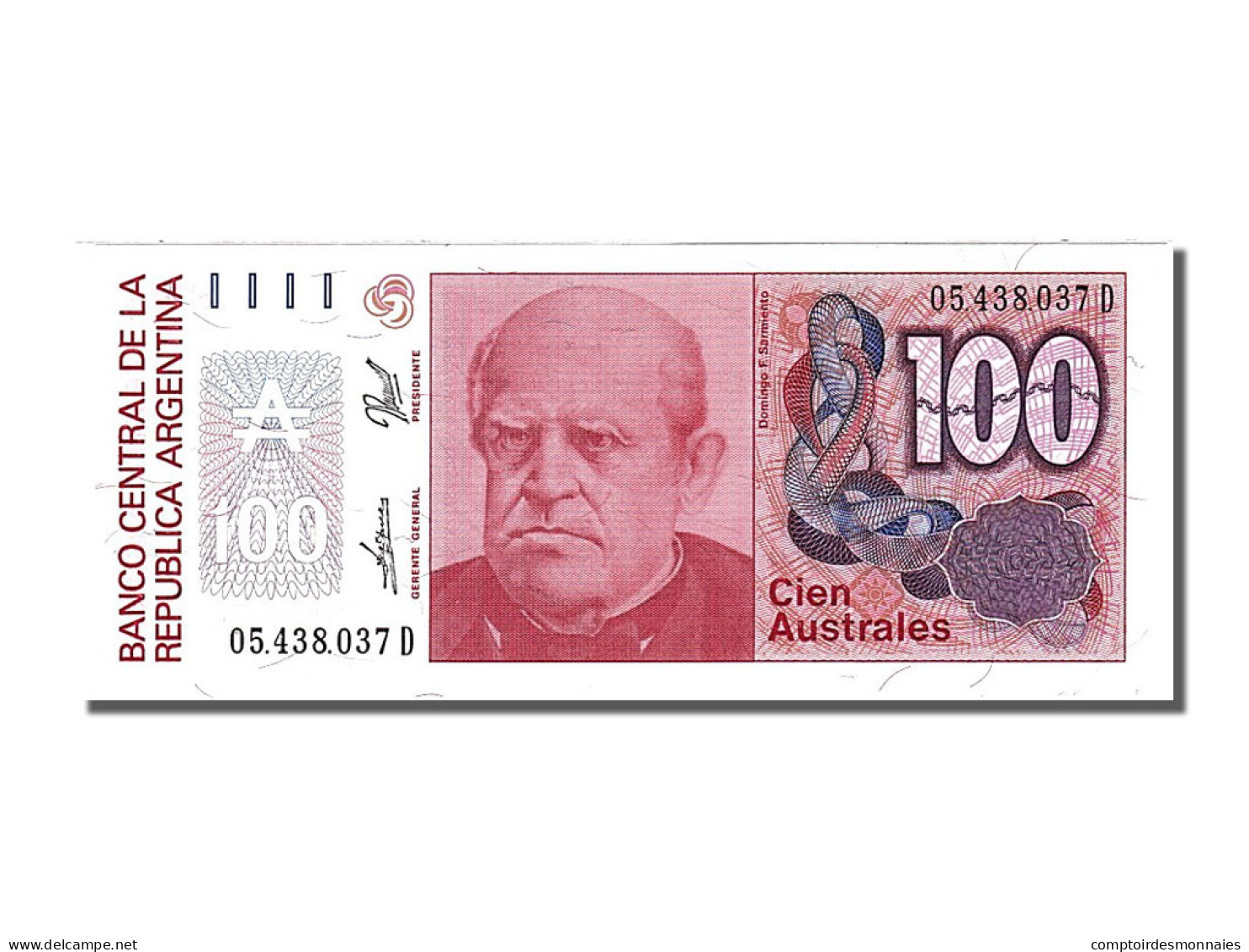 Billet, Argentine, 100 Australes, 1985, NEUF - Argentine