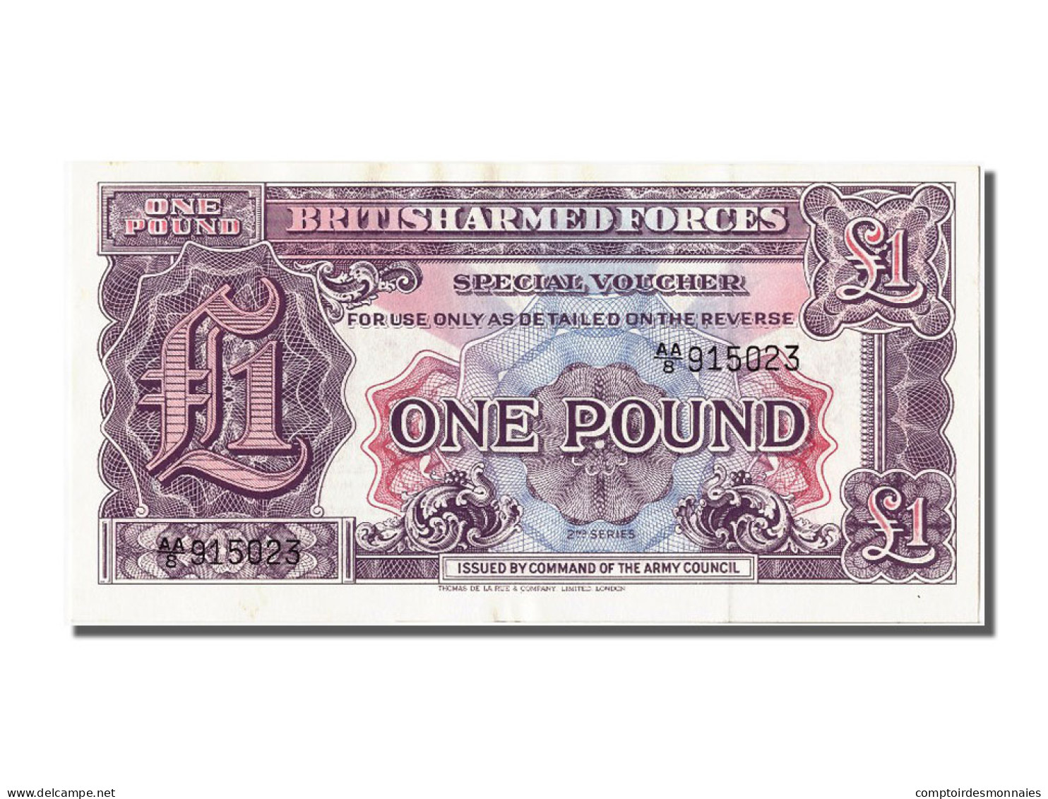 Billet, Grande-Bretagne, 1 Pound, 1948, NEUF - Forze Armate Britanniche & Docuementi Speciali