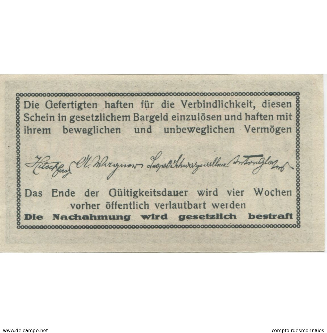 Billet, Autriche, Fahrafeld, 20 Heller, Usine 1, 1920-07-01, SPL, Mehl:FS 193 - Austria