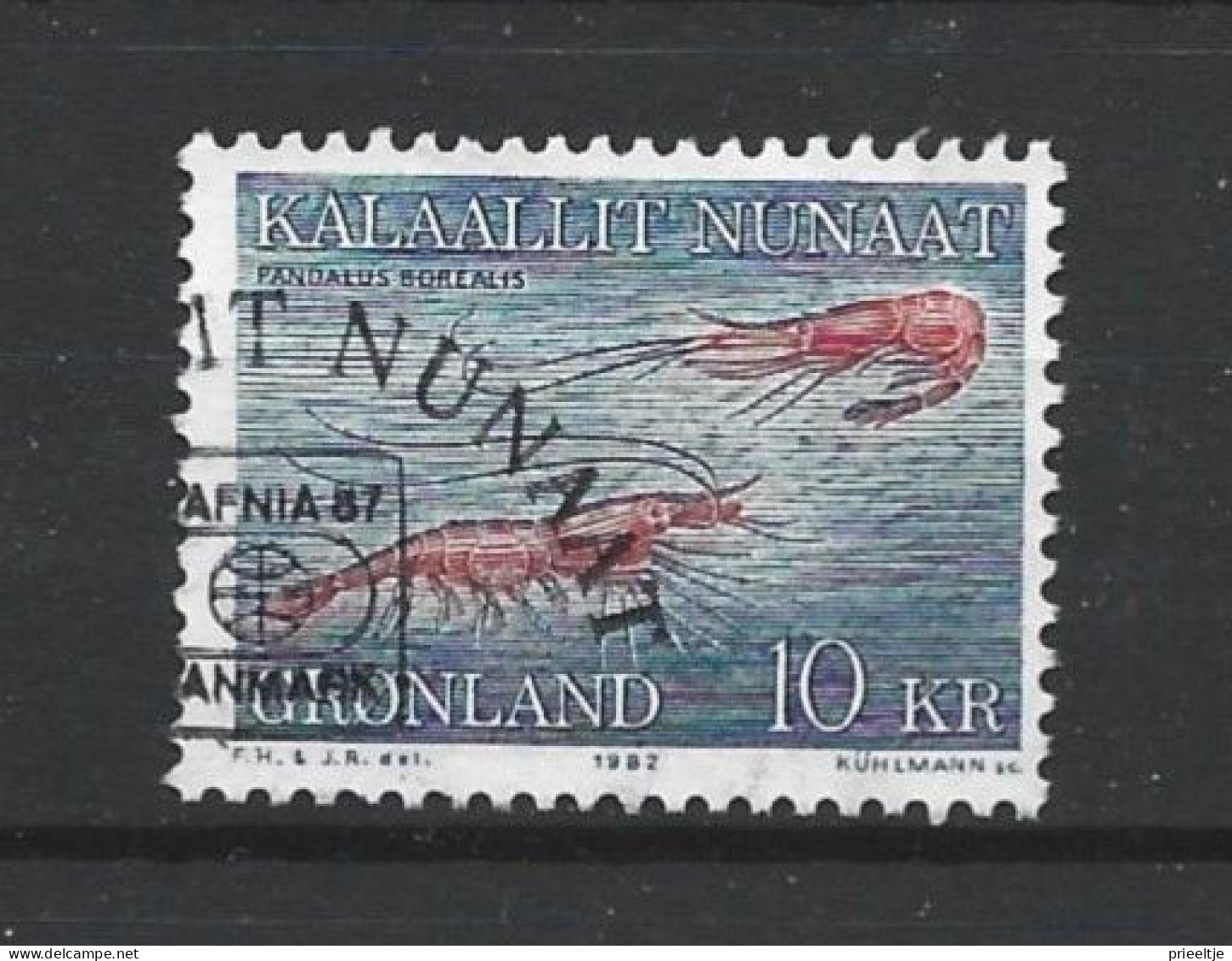 Greenland 1982 Shrimps Y.T. 121 (0) - Oblitérés