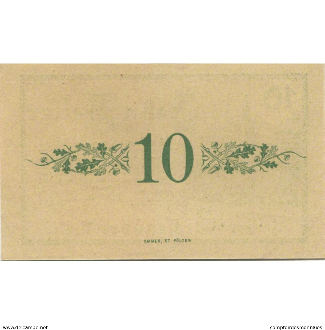 Billet, Autriche, Grafendorf, 10 Heller, Eglise 1920-10-31, SPL, Mehl:FS 682a - Austria