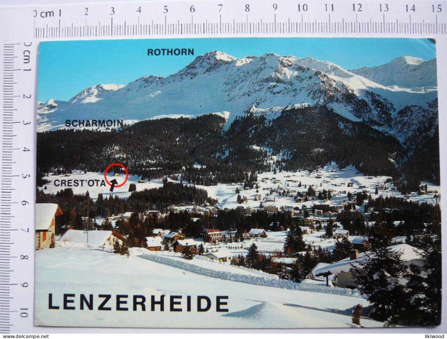 Lenzerheide - Val Sporz Mit Rothornkette - Vaz/Obervaz