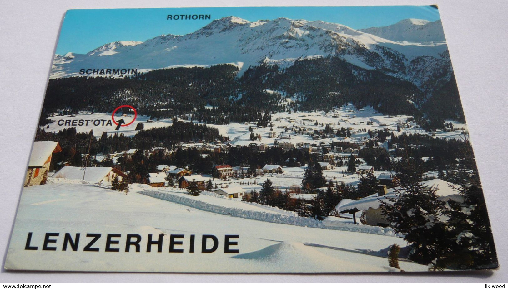 Lenzerheide - Val Sporz Mit Rothornkette - Vaz/Obervaz