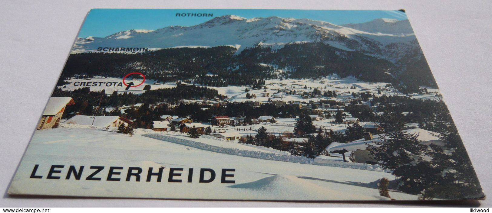 Lenzerheide - Val Sporz Mit Rothornkette - Vaz/Obervaz