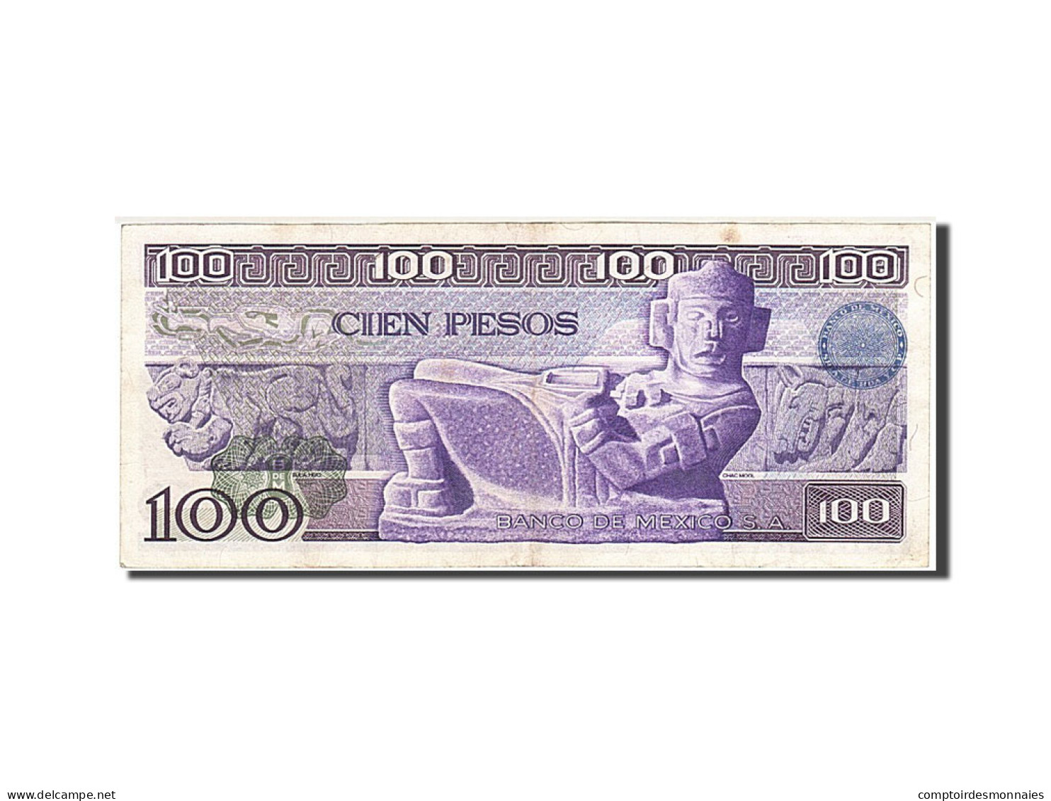 Billet, Mexique, 100 Pesos, 1974, 1974-05-30, SUP - Mexiko