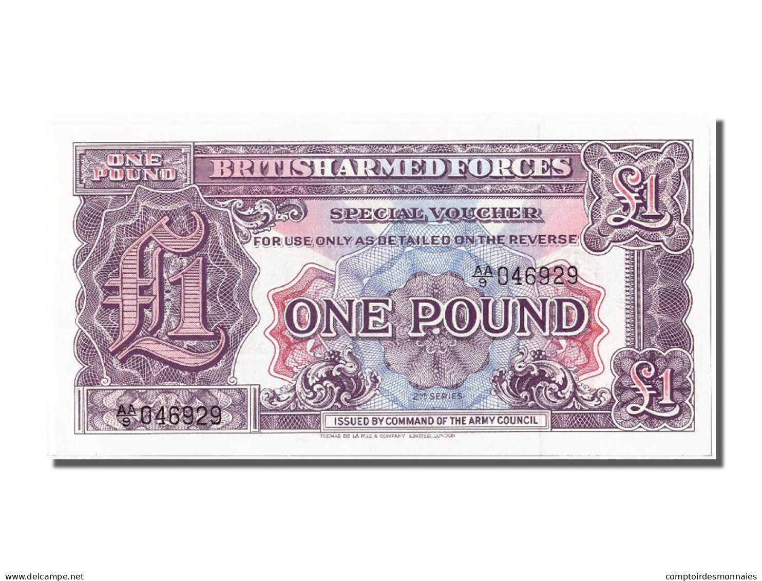 Billet, Grande-Bretagne, 1 Pound, NEUF - Forze Armate Britanniche & Docuementi Speciali