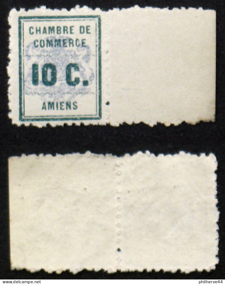 GREVE 1909 AMIENS CHAMBRE DE COMMERCE Neuf N** TB Cote 35€ - Marche Da Bollo