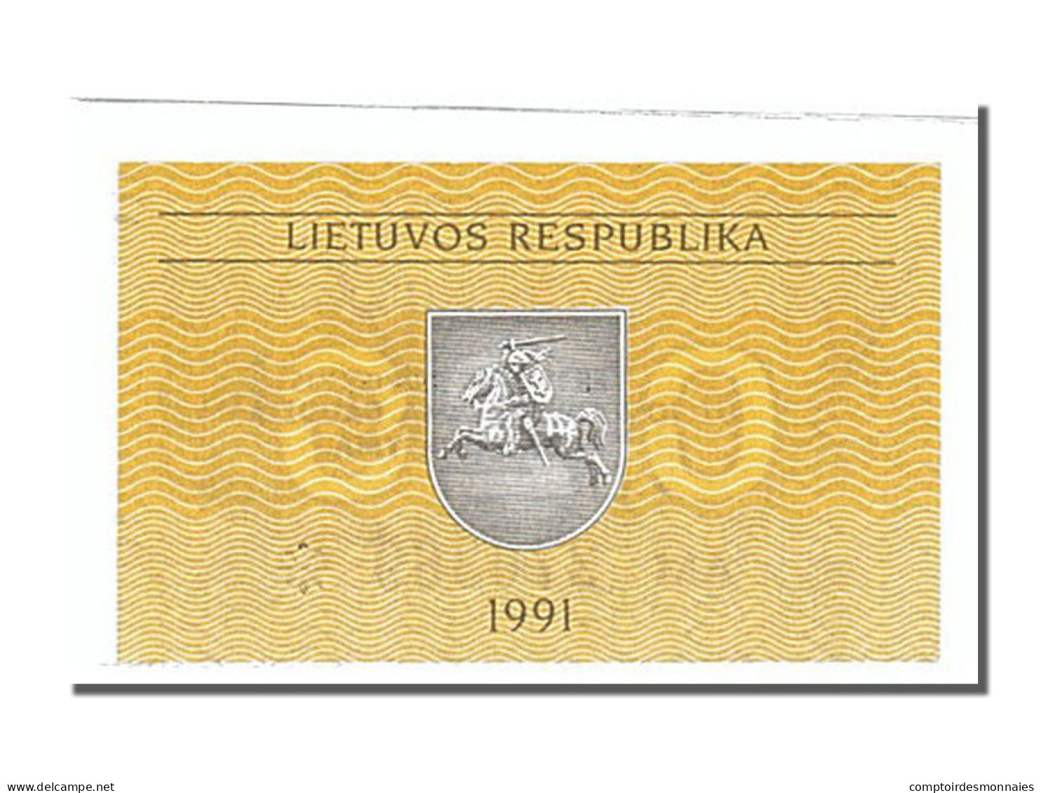 Billet, Lithuania, 0.20 Talonas, 1991, NEUF - Litouwen