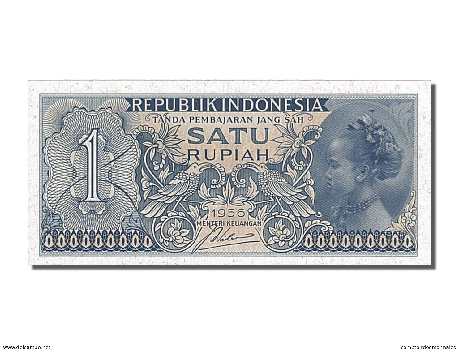 Billet, Indonésie, 1 Rupiah, 1956, NEUF - Indonesië