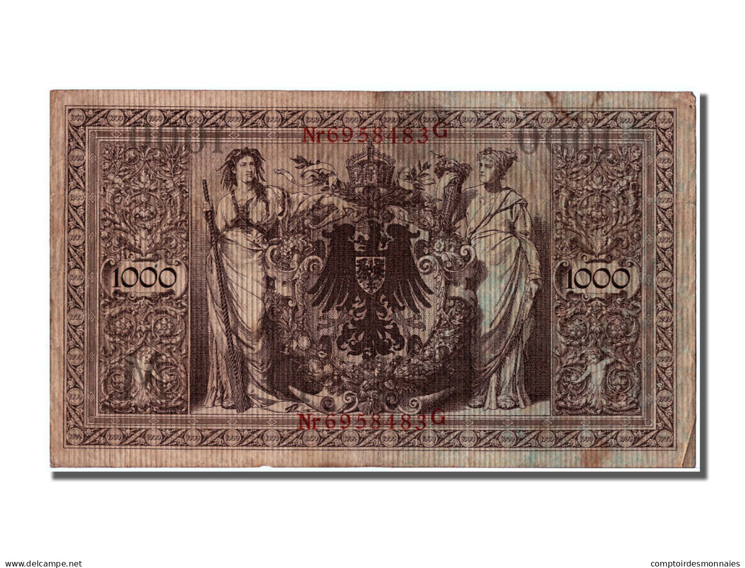 Billet, Allemagne, 1000 Mark, 1910, 1910-04-21, TTB - 1.000 Mark