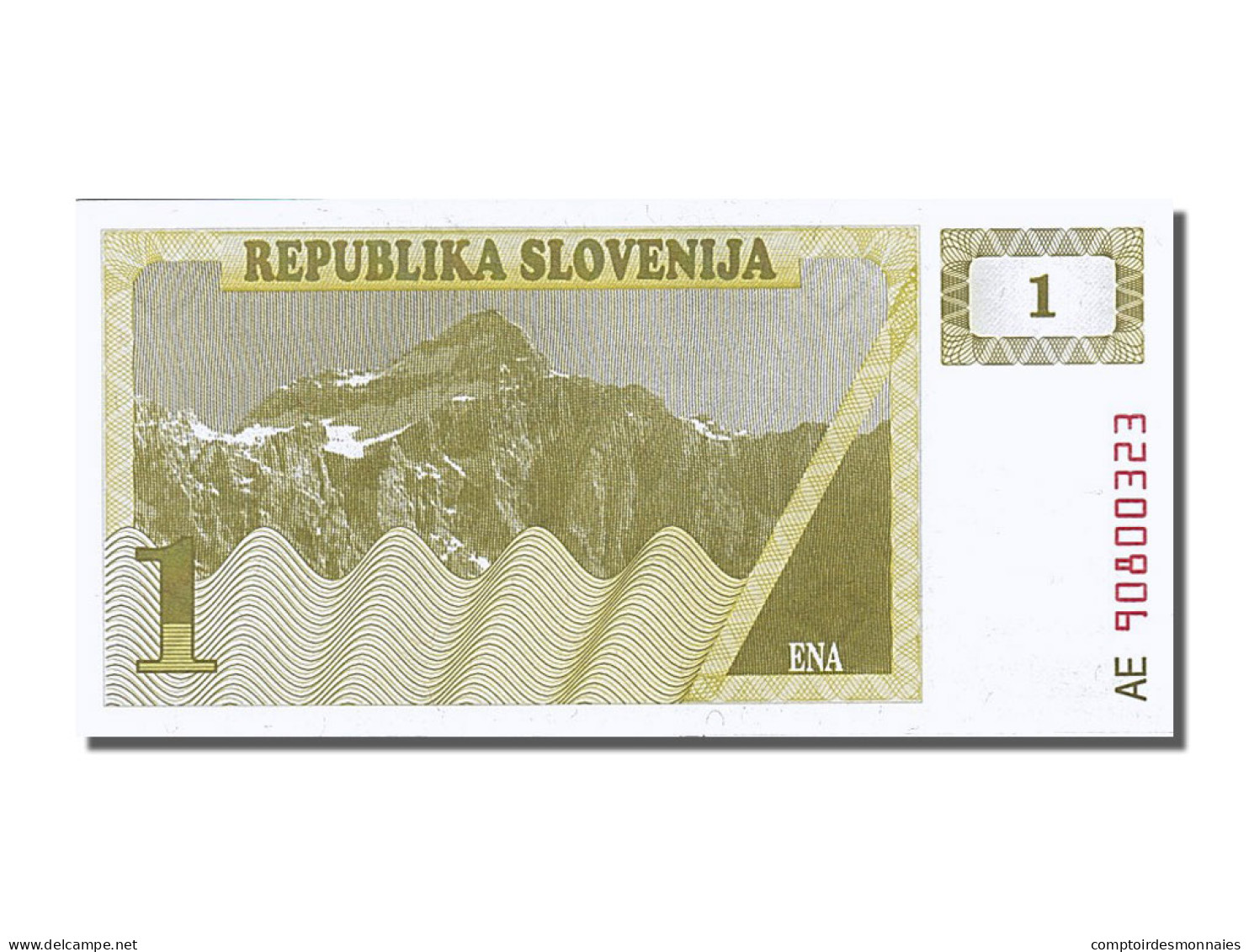 Billet, Slovénie, 1 Lipa, 1990, NEUF - Slovénie