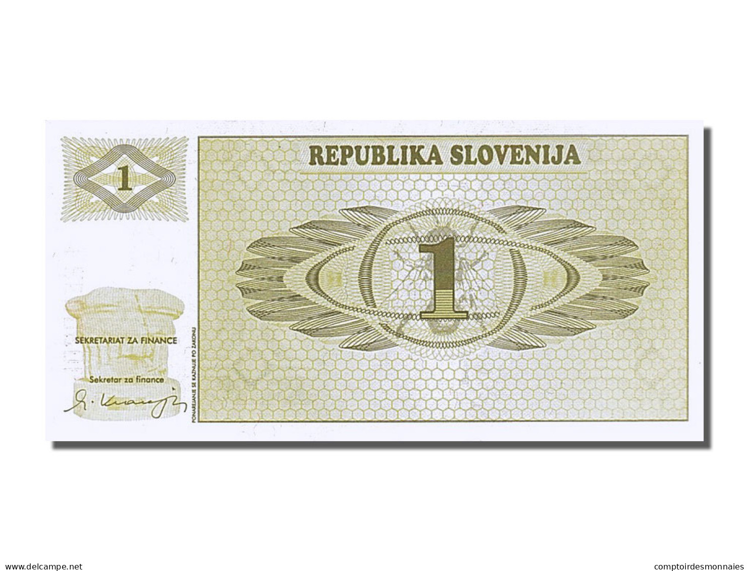 Billet, Slovénie, 1 Lipa, 1990, NEUF - Slovénie