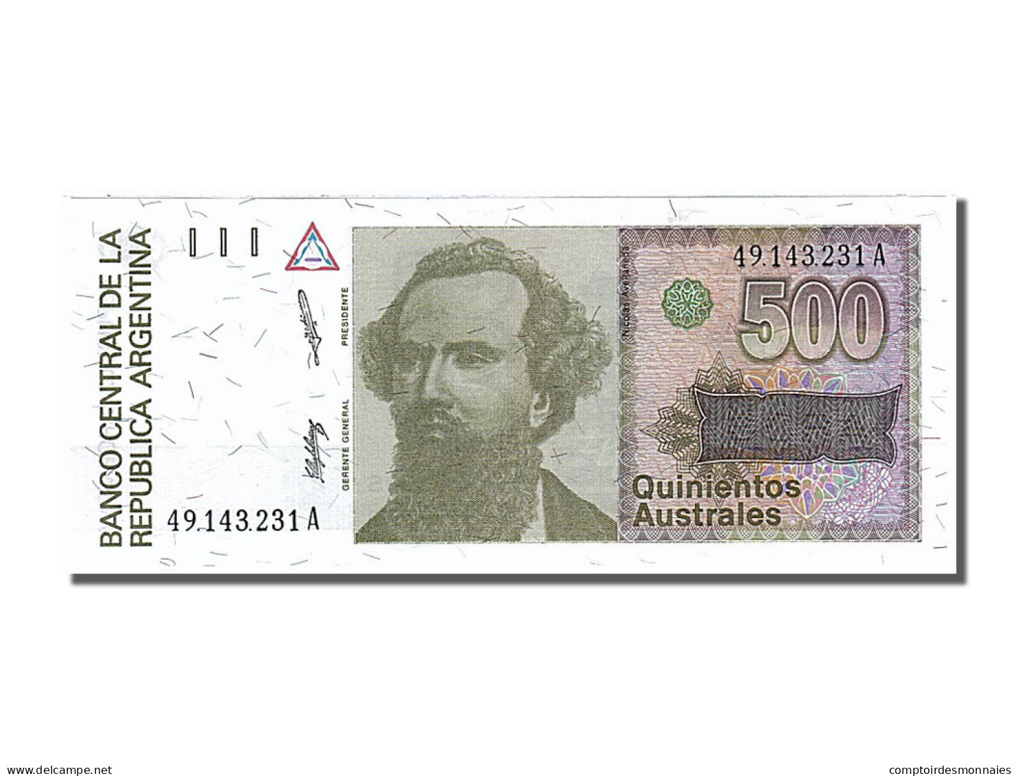 Billet, Argentine, 500 Australes, 1985, NEUF - Argentina