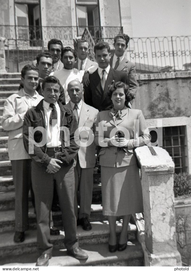 20 NEGATIVES SET 1942 BOYS GIRLS MAN WOMAN FEMME PORTUGAL AMATEUR 60mm NEGATIVE NOT PHOTO FOTO