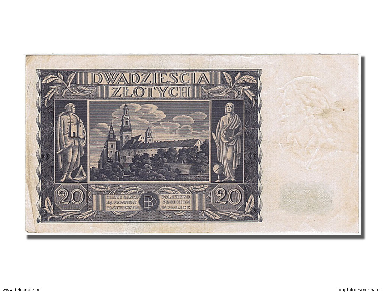 Billet, Pologne, 20 Zlotych, 1936, 1936-11-11, SUP - Polonia