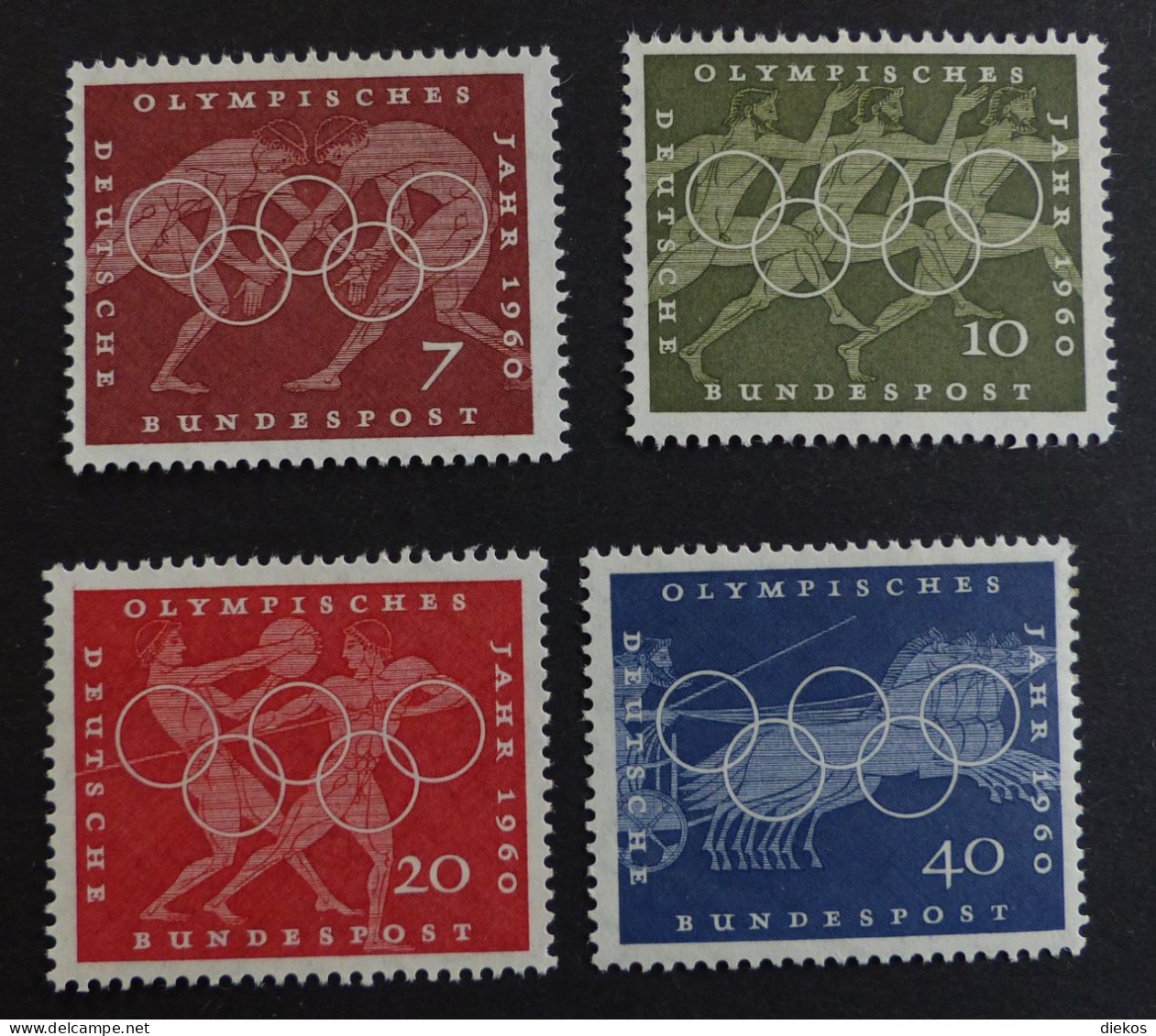 Bund  352 -5         Olympic Summer Games Rome, Sport   **  MNH #6465 - Estate 1960: Roma