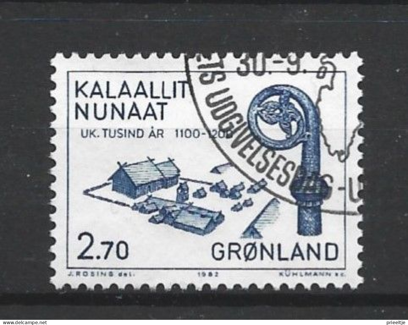 Greenland 1982 1000 Y. Of History Y.T. 127  (0) - Oblitérés