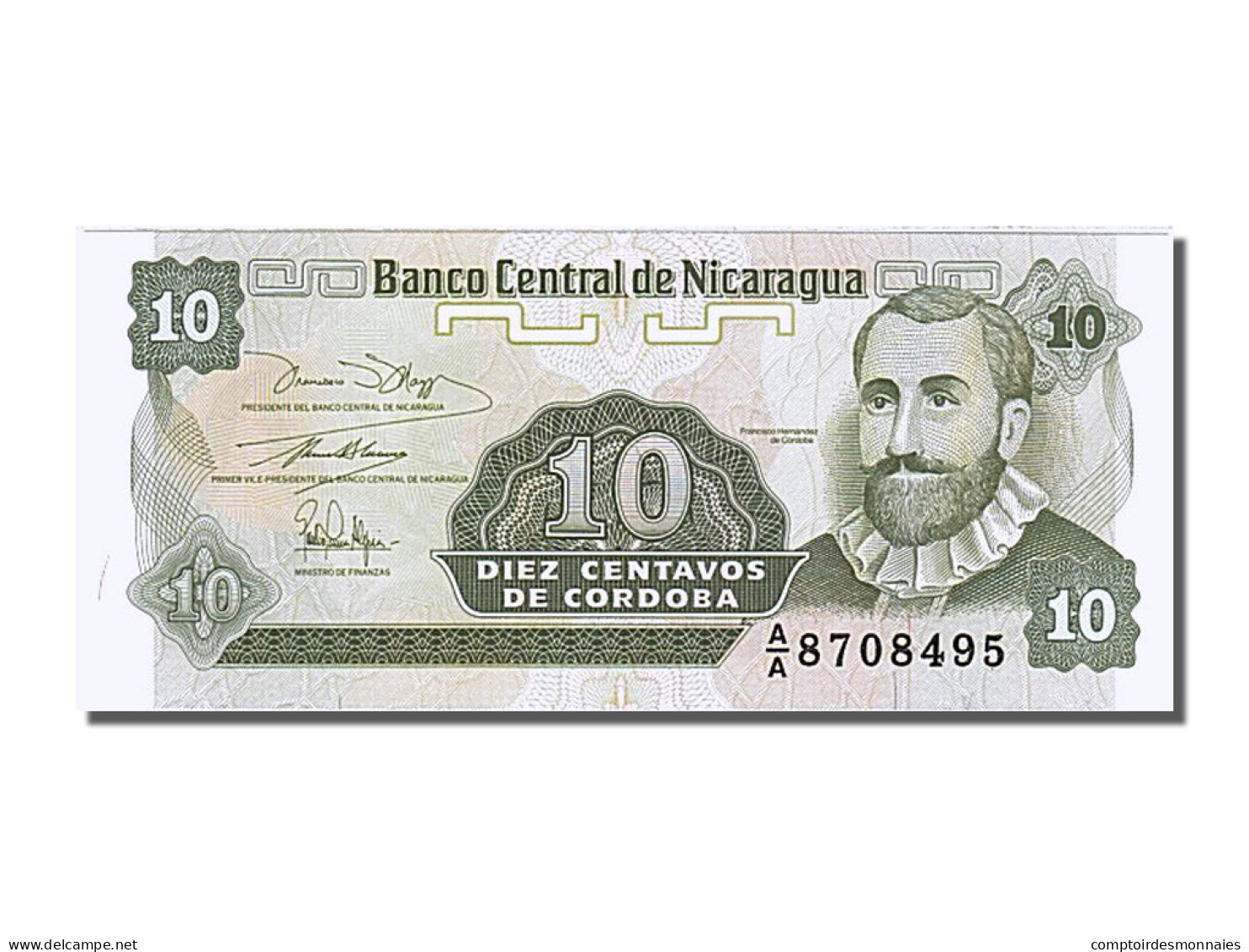 Billet, Nicaragua, 10 Centavos, 1990, NEUF - Nicaragua