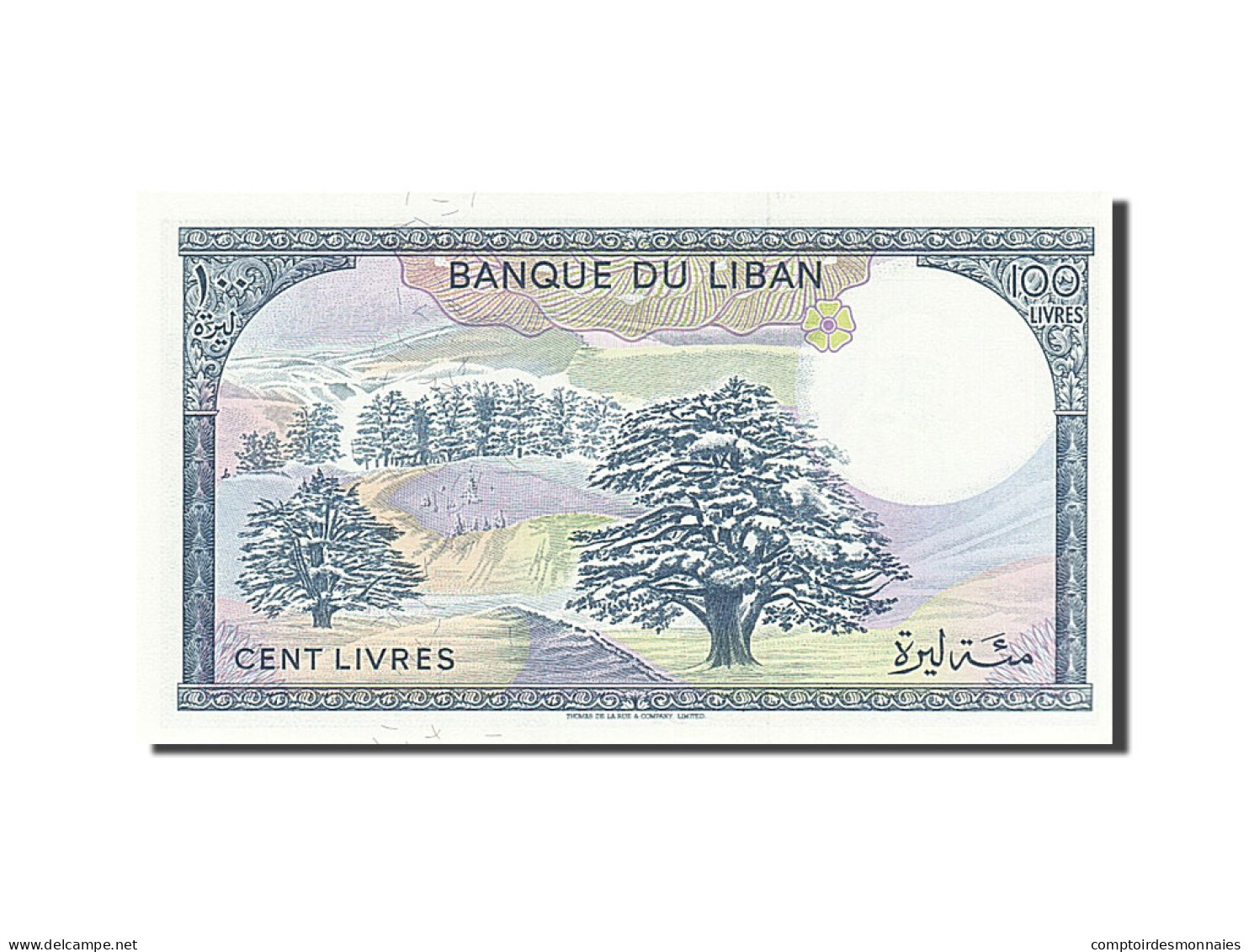 Billet, Lebanon, 100 Livres, 1988, SPL - Líbano